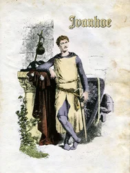 Ilustración para Ivanhoe (aguafuerte)