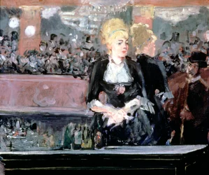 Bar en Folies Bergère, 1881
