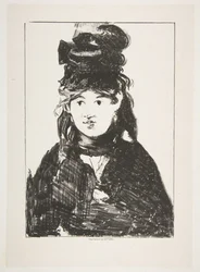 Berthe Morisot de negro