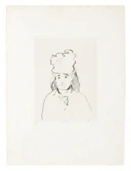 Berthe Morisot en silueta