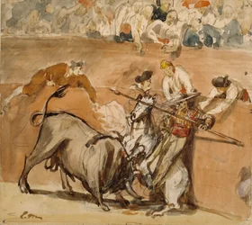 Corrida de toros, 1865