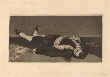 Torero muerto, 1868