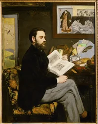 Emile Zola (óleo sobre lienzo)