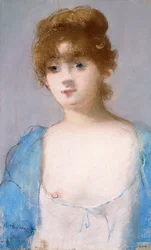 Niña en bata