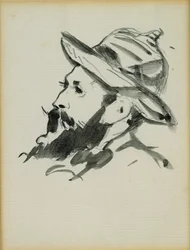 Cabeza de un Hombre (Claude Monet)