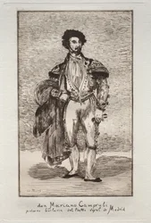 El bailarín Don Mariano Camprubi