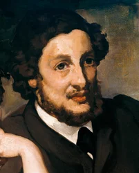 Almuerzo sobre la hierba (detalle) 1863