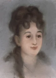 Retrato de Eva Gonzalès