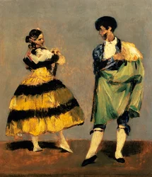 Bailarines españoles, 1879