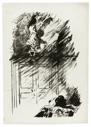 El Cuervo sobre el Busto de Palas ("Posado sobre un busto de Palas..."), de El Cuervo (Le Corbeau)