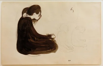 Mujer sentada