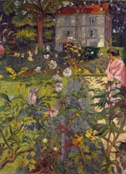 Jardín en Vaucresson, 1920