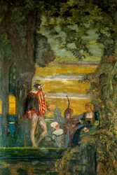 Griselidis Ilustración del cuento de Charles Perrault, siglo XX París, Comedia de los Campos Elíseos