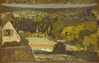 Paisaje: Ventana con vista al bosque