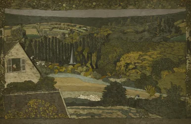 Paisaje: Ventana con vista al bosque