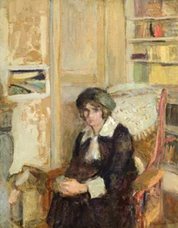 Lucie Belin en la Casa del Artista