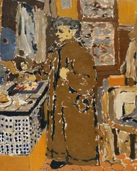 Mme Vuillard en un interior, c.1895
