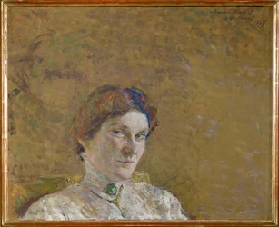 Retrato de la actriz Suzanne Desprez
