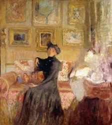 Sofá rojo, c.1905