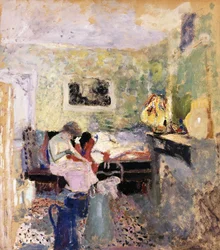 El dormitorio verde