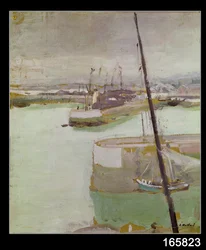 El puerto de Honfleur, 1919