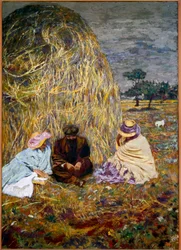 La rueda de los tres caminantes