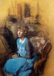 El vestido azul, siglo XX