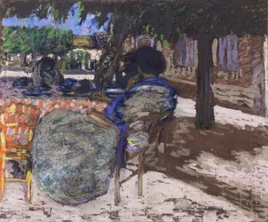 Bajo los pabellones rojos,1905-07 (óleo sobre lienzo)