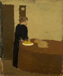 Mujer de negro, c. 1891.