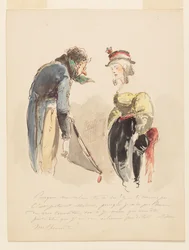 La Salutación en el Baile de Máscaras