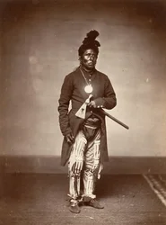 Ti ra wa hut Re sa ru Jefe del cielo, ca. 1867
