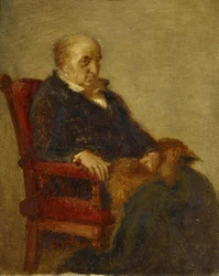 Alemán: Studie für das Porträt von Wilhelm von Schadow Estudio para el retrato de Wilhelm von Schadow