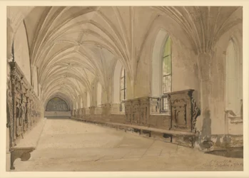 Sala del monasterio de Pelplin