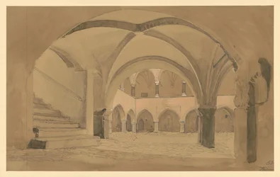 Patio del castillo en Heilsberg