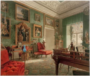 Habitación verde en el Palacio de Berlín