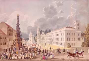 El Palacio Príncipe en la Plaza del Castillo