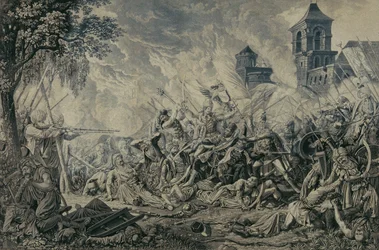 Muerte de Zriny (según F. Osolsobic)
