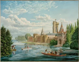 Franzensburg (construido 1801-1836 bajo el emperador Francisco I)