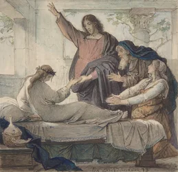 La resurrección de la hija de Jairo, 1873