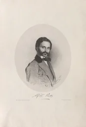 Retrato del violonchelista y compositor Alfredo Piatti 1822-1901, 1858