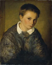 retrato de niño