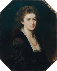 retrato de una dama