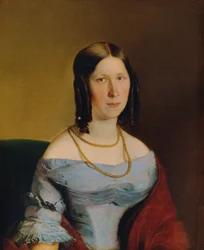 retrato de una dama