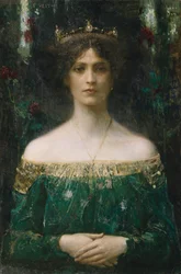 La hija del rey, antes de 1902 (óleo sobre lienzo)