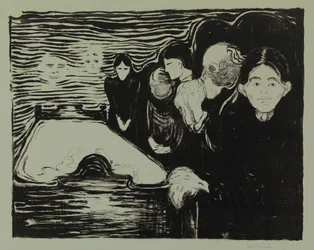Junto al lecho de muerte