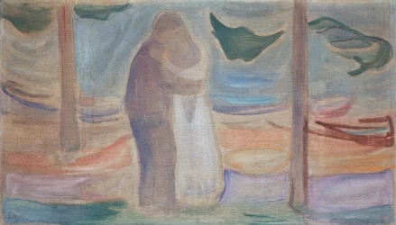 Pareja en la playa