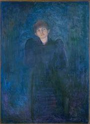 Dagny Juel Przybyszewska (óleo sobre lienzo)