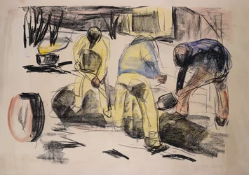 Trabajadores de tumbas