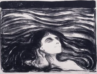 Amantes en las olas
