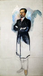 Retrato de Ernest Thiel 1859-1947